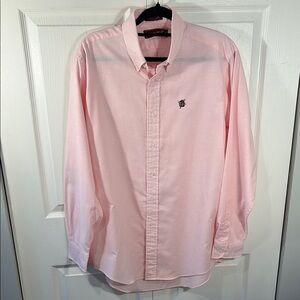 Chaps Soft Pink Button-Down Shirt